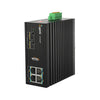 Superic Industrial Network Switch, 4 Port + 2 SFP | Unmanaged | PoE