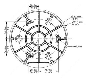 Camera Junction Box: Vandal Dome & Turret