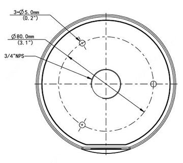 Camera Junction Box: Vandal Dome & Turret