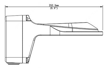 Vandal Dome VF Wall Arm