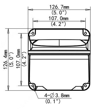 Turret and Vandal Dome Wall Arm