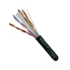 Category 6 Cable, CMR Rated, Black, 1000ft