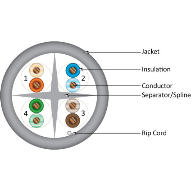 Cat6 CMR Cable