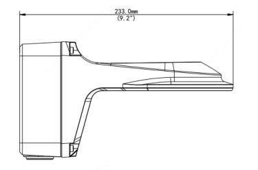 Turret Camera Wall Arm