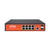Network Switch | 8+2 Ports | L2 Gigabit | Dual Mode PoE | 150W