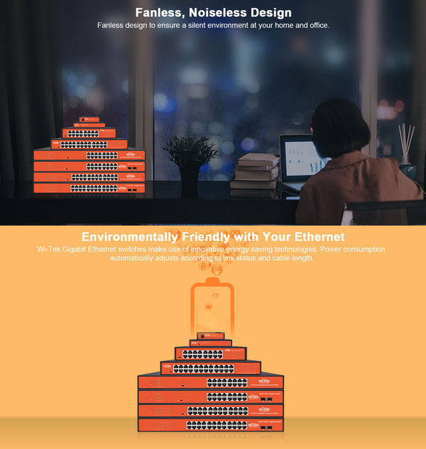 8 Port Network Switch